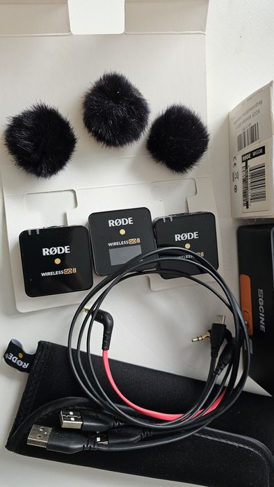 Rode Wireless Go II + stacja ładująca