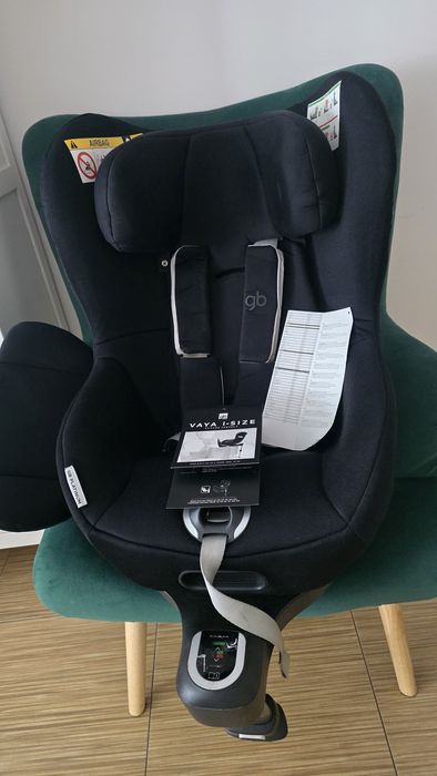 Fotelik samochodowy gb vaya i-size 360 obrotowy black