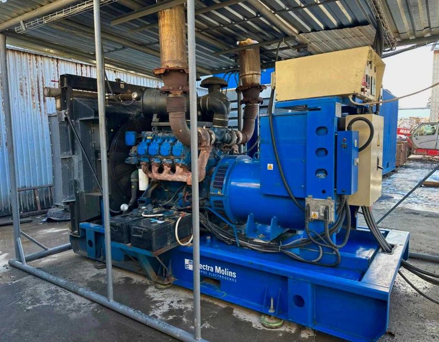 Дизельний генератор 400 кВт - Molins S.A. 560кВа EMZ-560Aut-MP 10