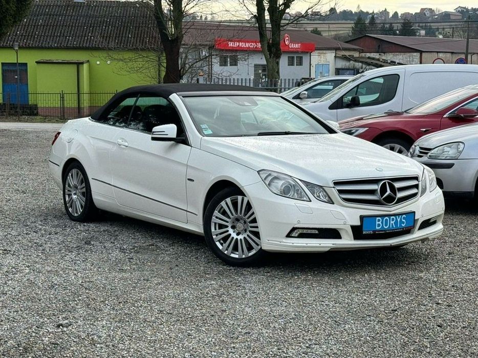 Mercedes-Benz Klasa E E350CDI*Cabriolet*B i Xenon*Skóra*Navi*Polecam ! ! !