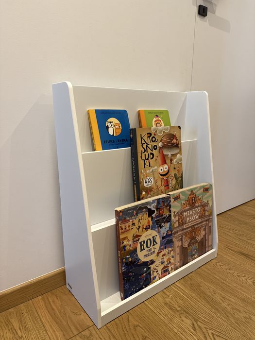 Regał dziecięcy ADIVENTINA Kave Home, Biały, 59,5x69,5