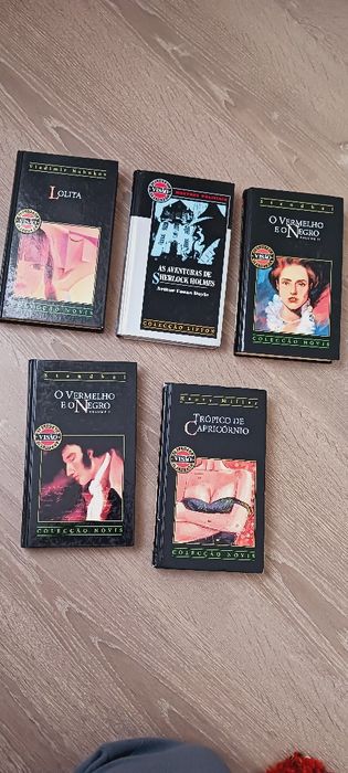 Conjunto 5 livros Biblioteca Visão