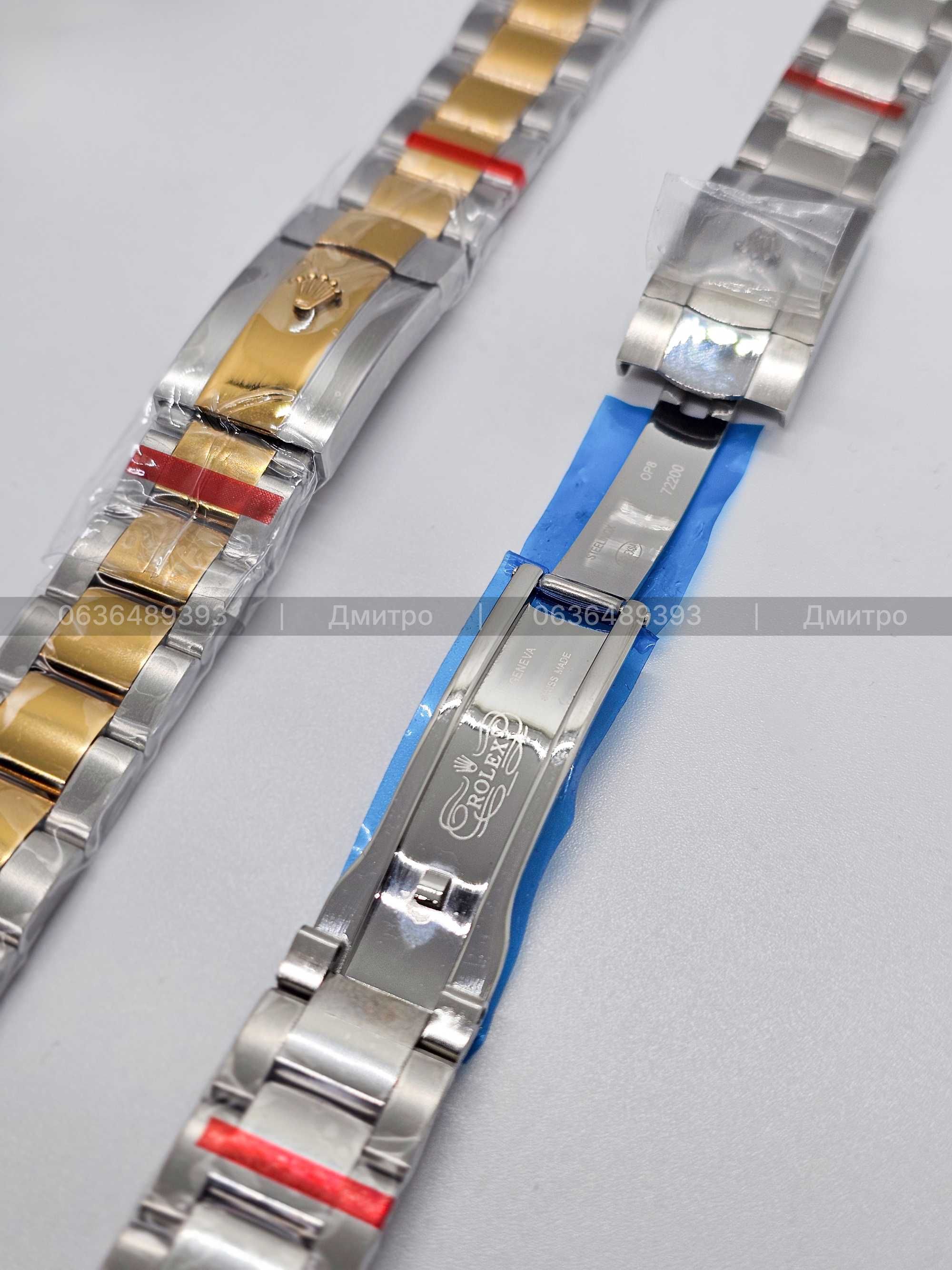 Браслеты ремешки для часов Rolex / кожаные ремешки