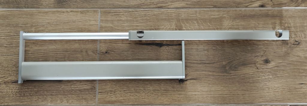 Ikea Komplement wysuwany drążek do szafy PAX