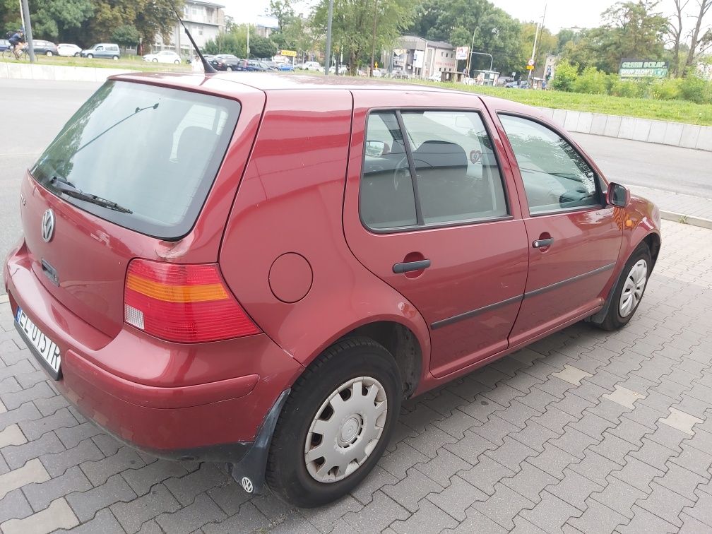 VW GOLF IV RED lpg sekwencje tania jazda 1 właściciel