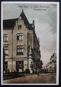 Pocztówka Fotografia Nowy Sącz Kasa Zaliczkowa 1910 rok