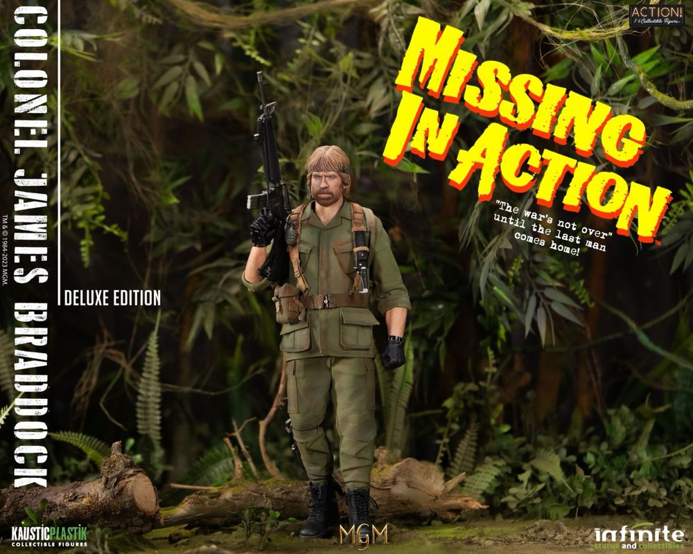 Фігурка 1/6 Missing in Action Col.JAMES BRADDOCK Chuck Norris hot toys