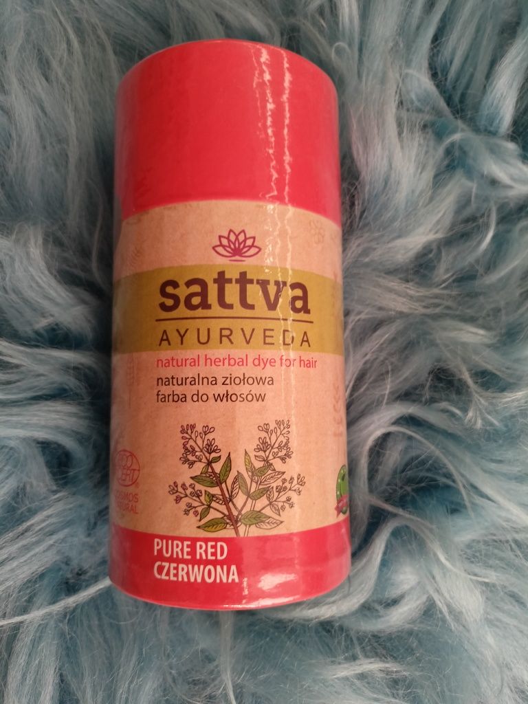 Sattva farba do włosów czerwona