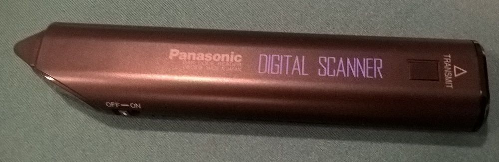 Panasonic pióro - skaner do programowania magnetowidów - kompletny