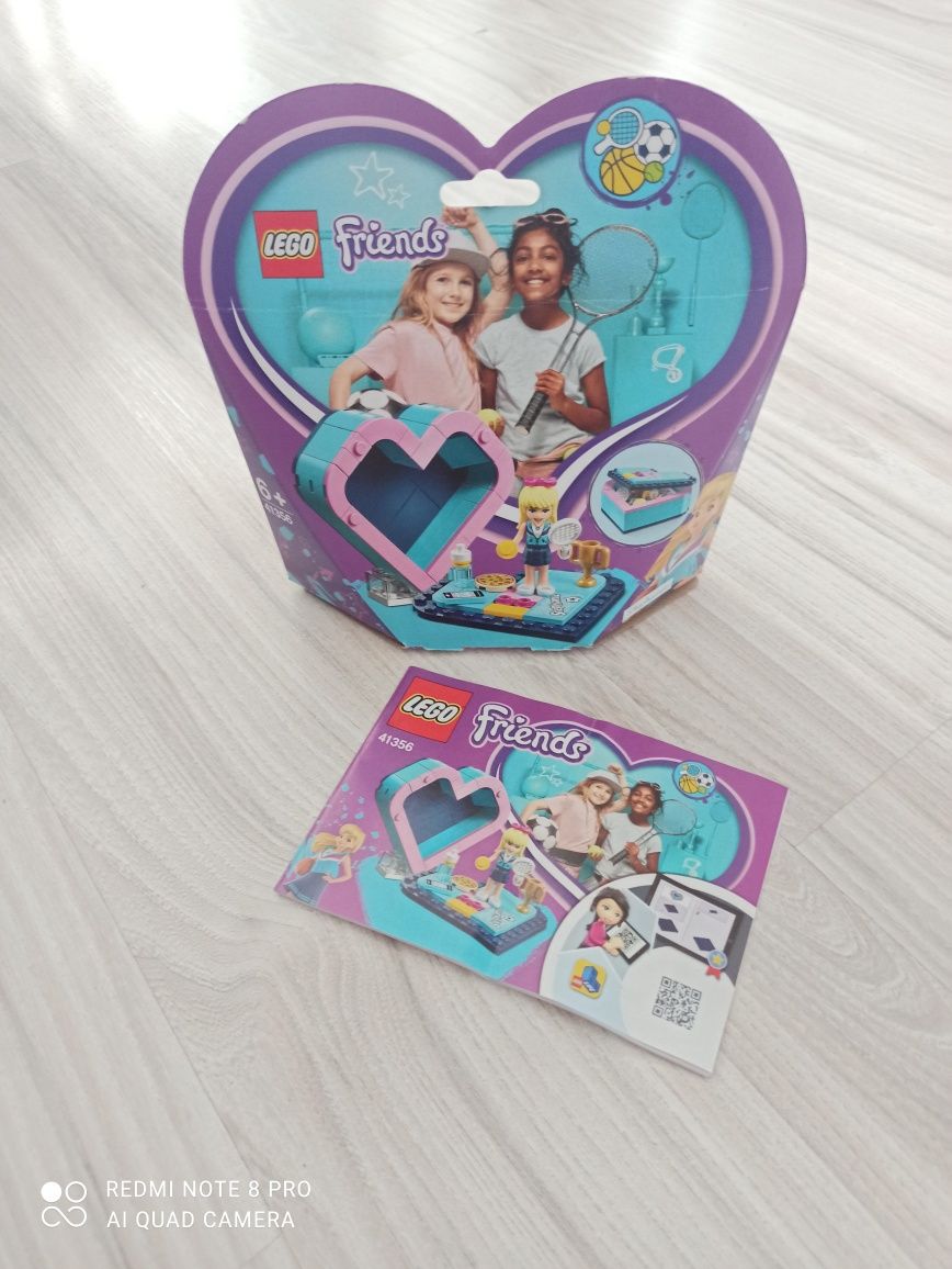 Klocki LEGO Friends Pudełko w kształcie serca Stephanie