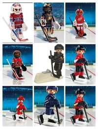 Figurki kolekcjonerskie zawodników i bramkarzy NHL Playmobil