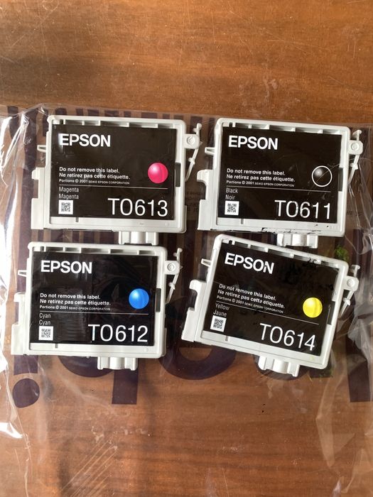 Картриджі Epson T0611 / T0612 / T0613 / T0614