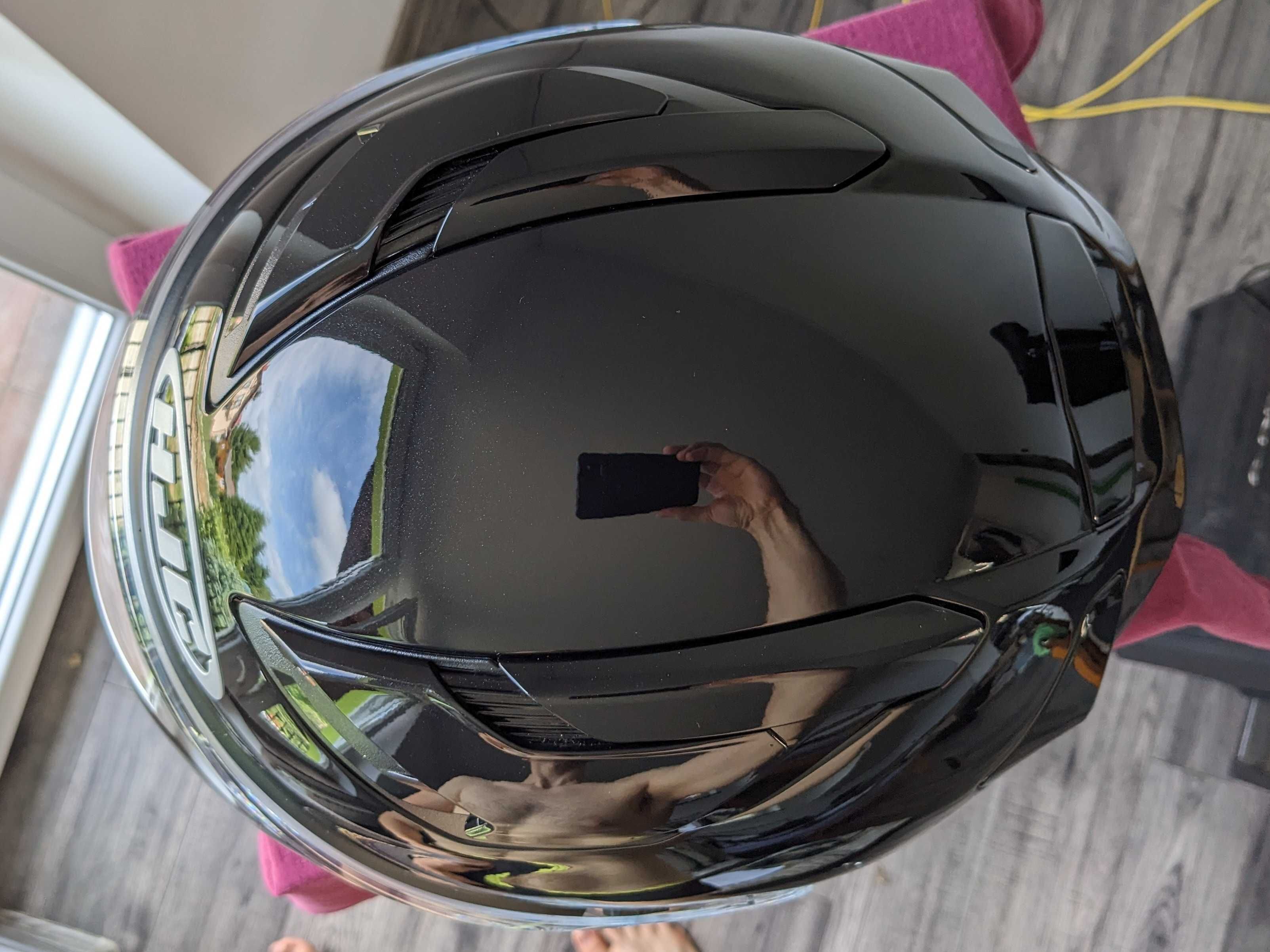 NOWY Z GWARANCJĄ kask motocyklowy HJC F71 METAL BLACK rozmiar L