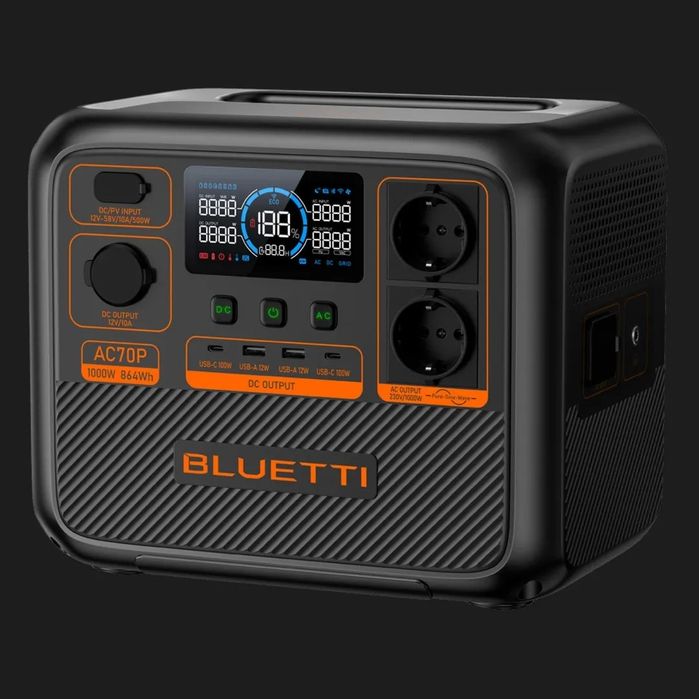 Bluetti AC70P зарядна станція