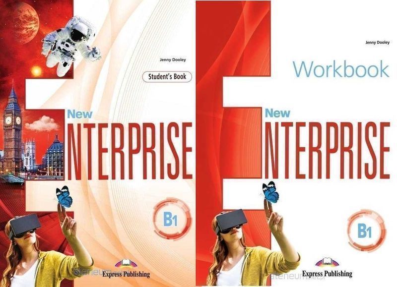 /NOWE/ New Enterprise B1 Podręcznik + Ćwiczenia + Exam Skills Practice