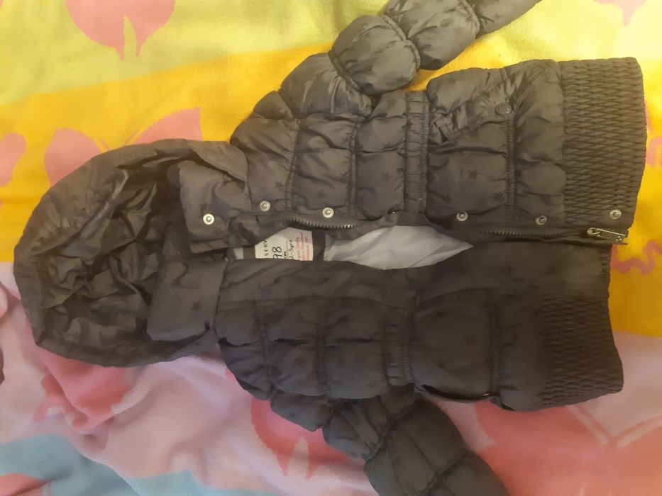 Reserved szara kurtka 98 cm