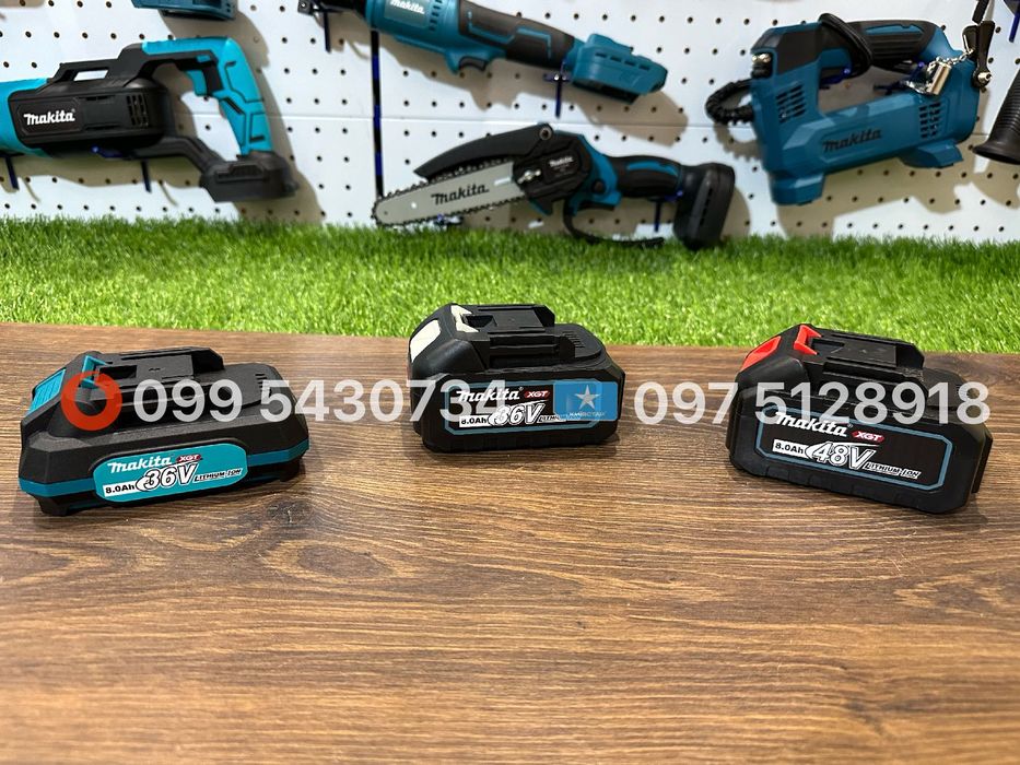 Акумулятори і Зарядні пристрої Makita DeWALT 12-48V 1-9Ah батарея АКБ