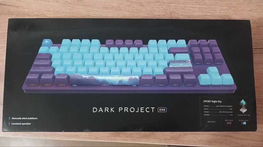 Механічна клавіатураDARK PROJECT One - 87 Night Sky - RGB ANSI