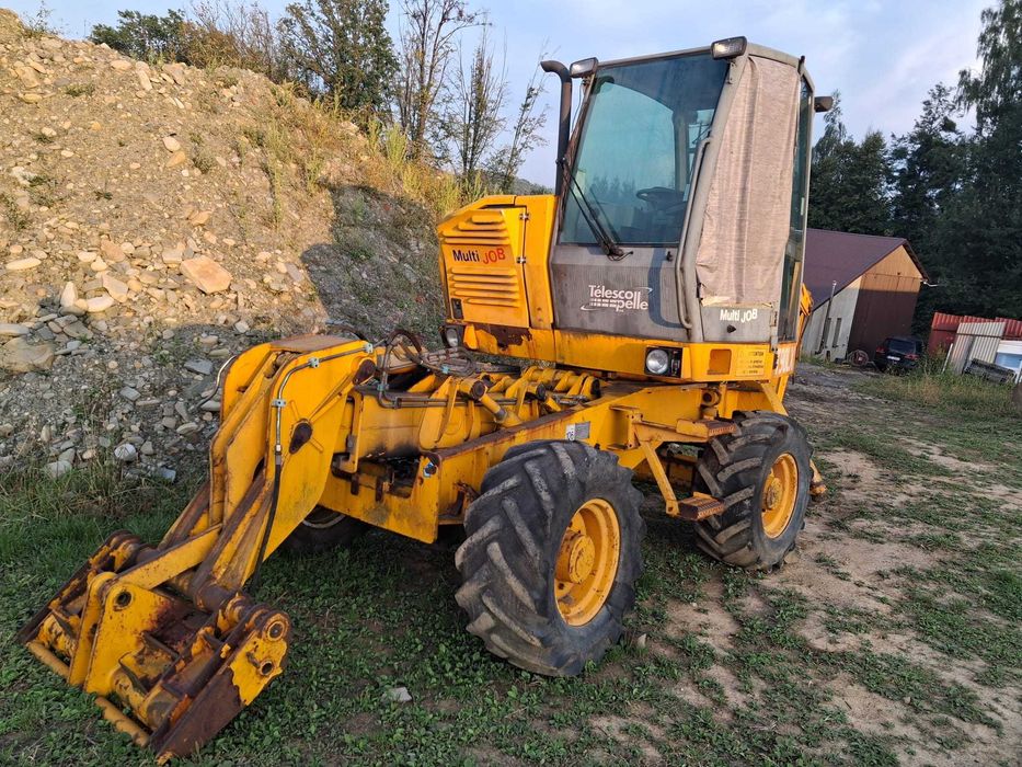 Koparko ładowarka Cat, Case, JCB