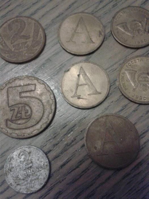 Stare monety ciekawy zbiór.
