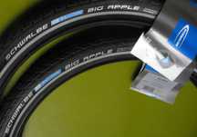 Schwalbe BIG Apple 20"x2.0 Шины покрышки для складного электро велосип
