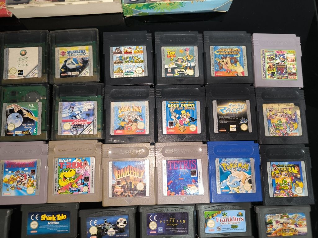 Jogos para GameBoy Color e Game Boy Advance da Nintendo - Ótimo estado