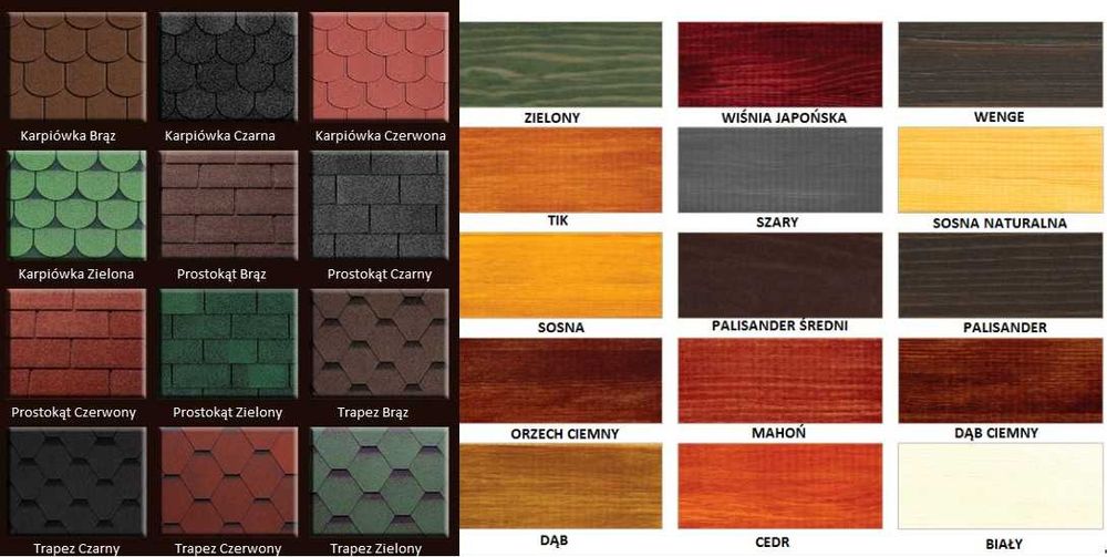 Altana ogrodowa 4m x 4m Altanka drewniana nowoczesna Domek - PRODUCENT