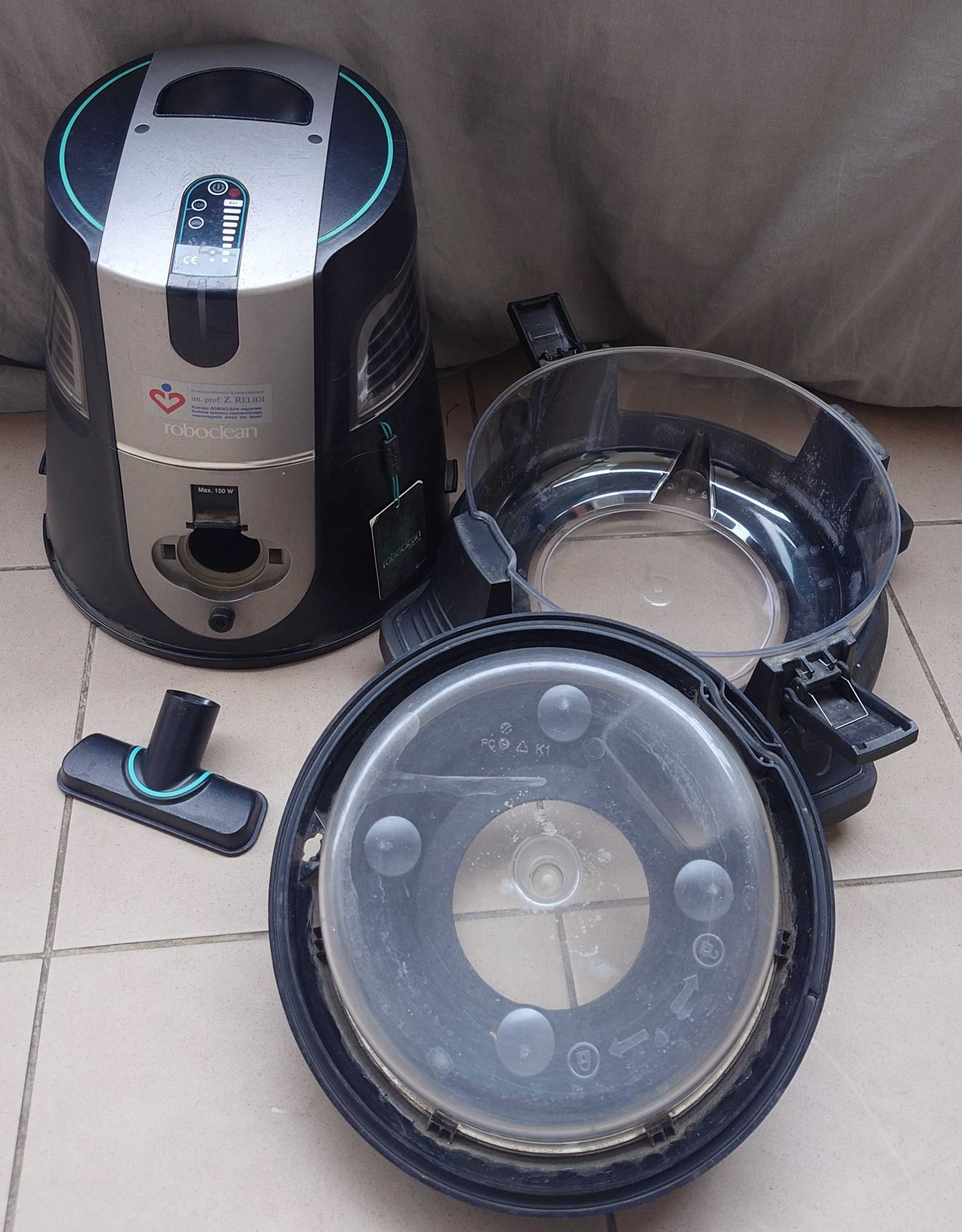 Odkurzacz Roboclean SPlus 114F 1000W części zestaw
