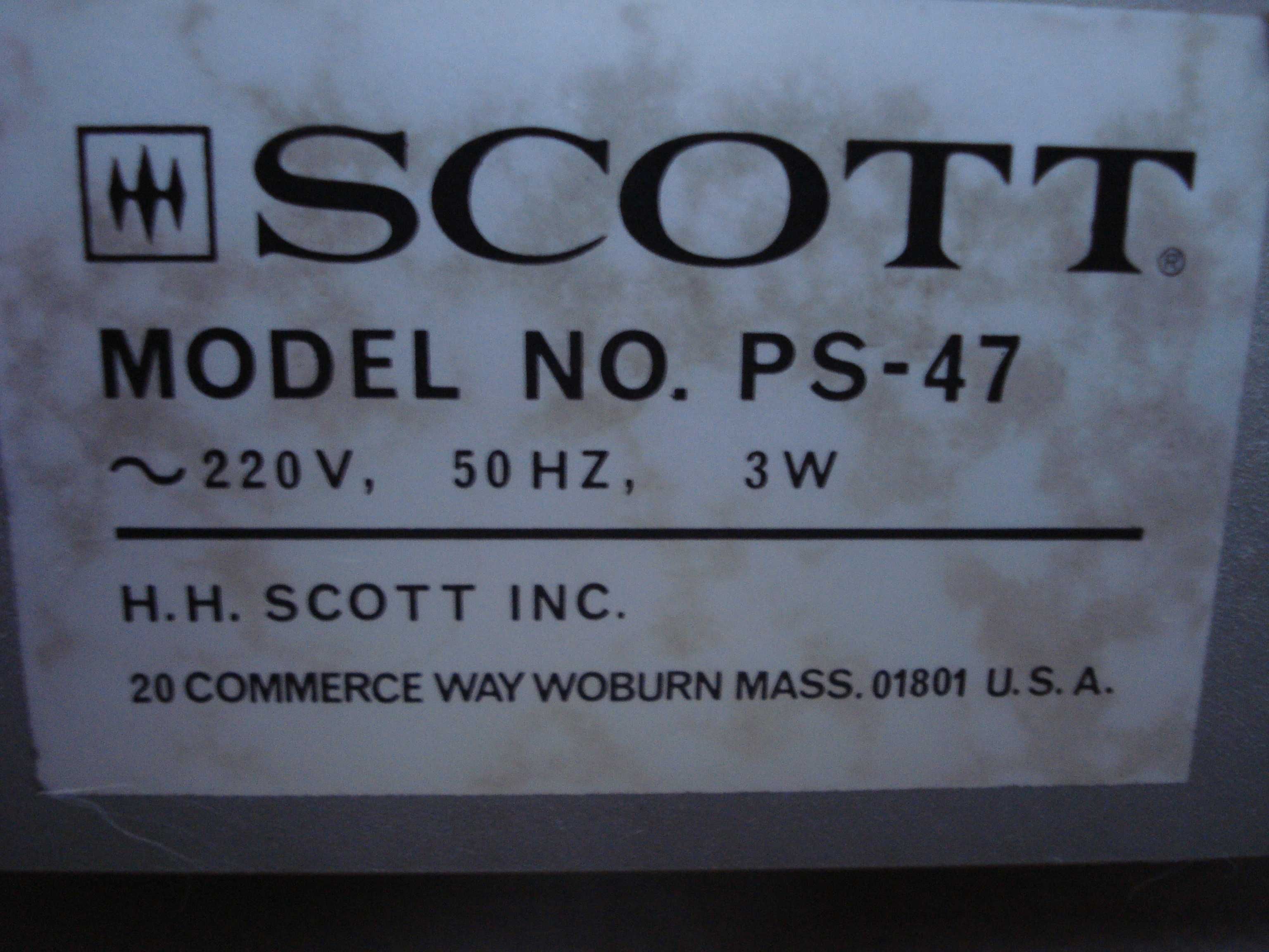Програвач на платівки "Scott" PS-47