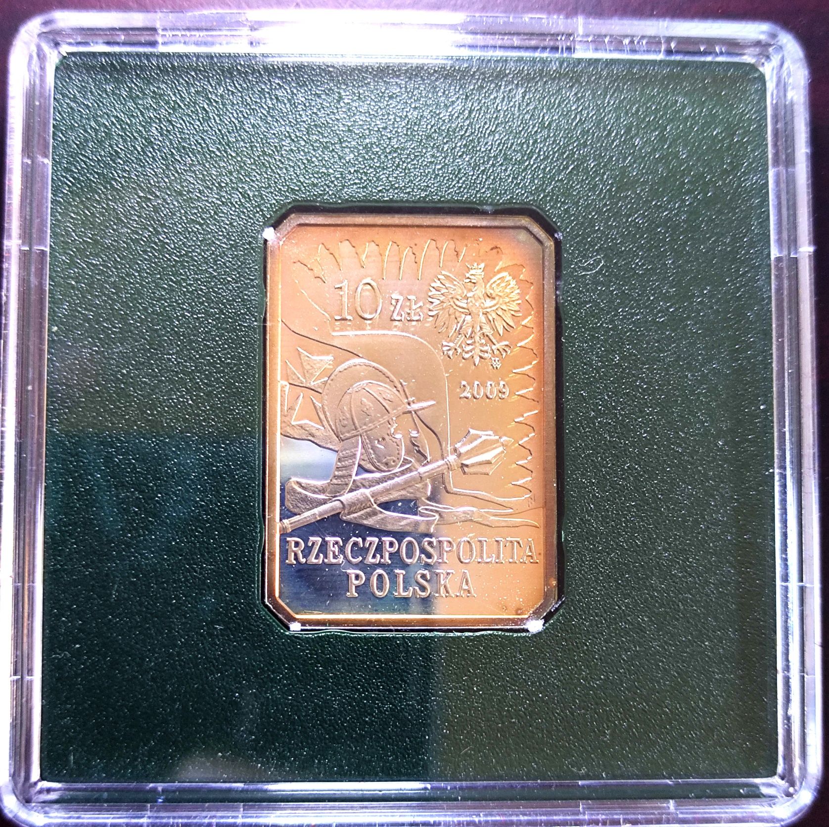 10 злотих 2009 р. Срібло
