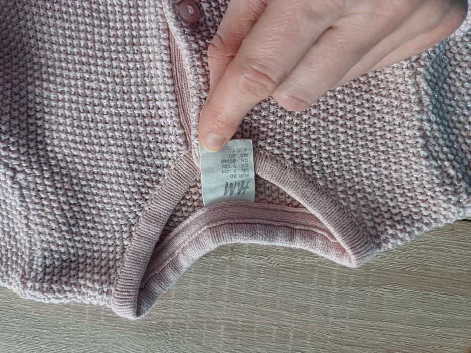 Bawełniana bluza H&M 80 rozmiar