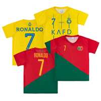 Dwie Koszulki Piłkarskie Ronaldo Portugalia i al Nassr