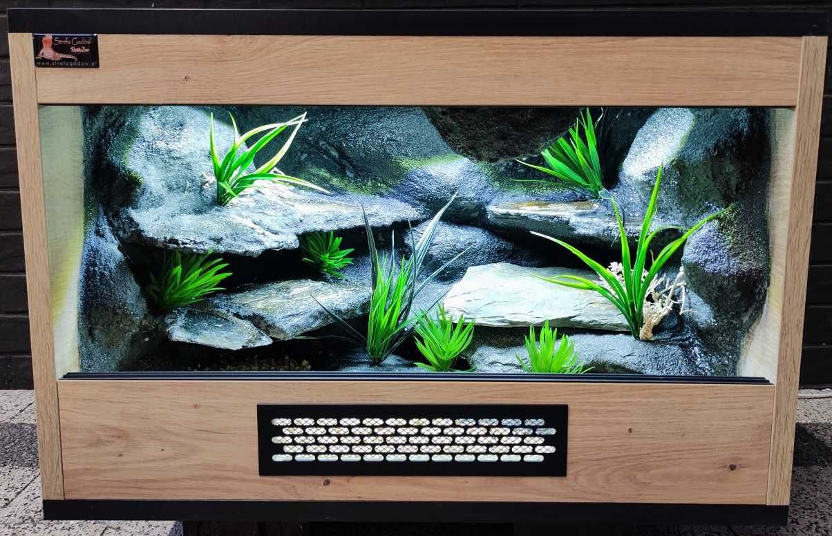 Terrarium pustynne nr525 60/40/40 dla gekona lamparciego NA ZAMÓWIENIE