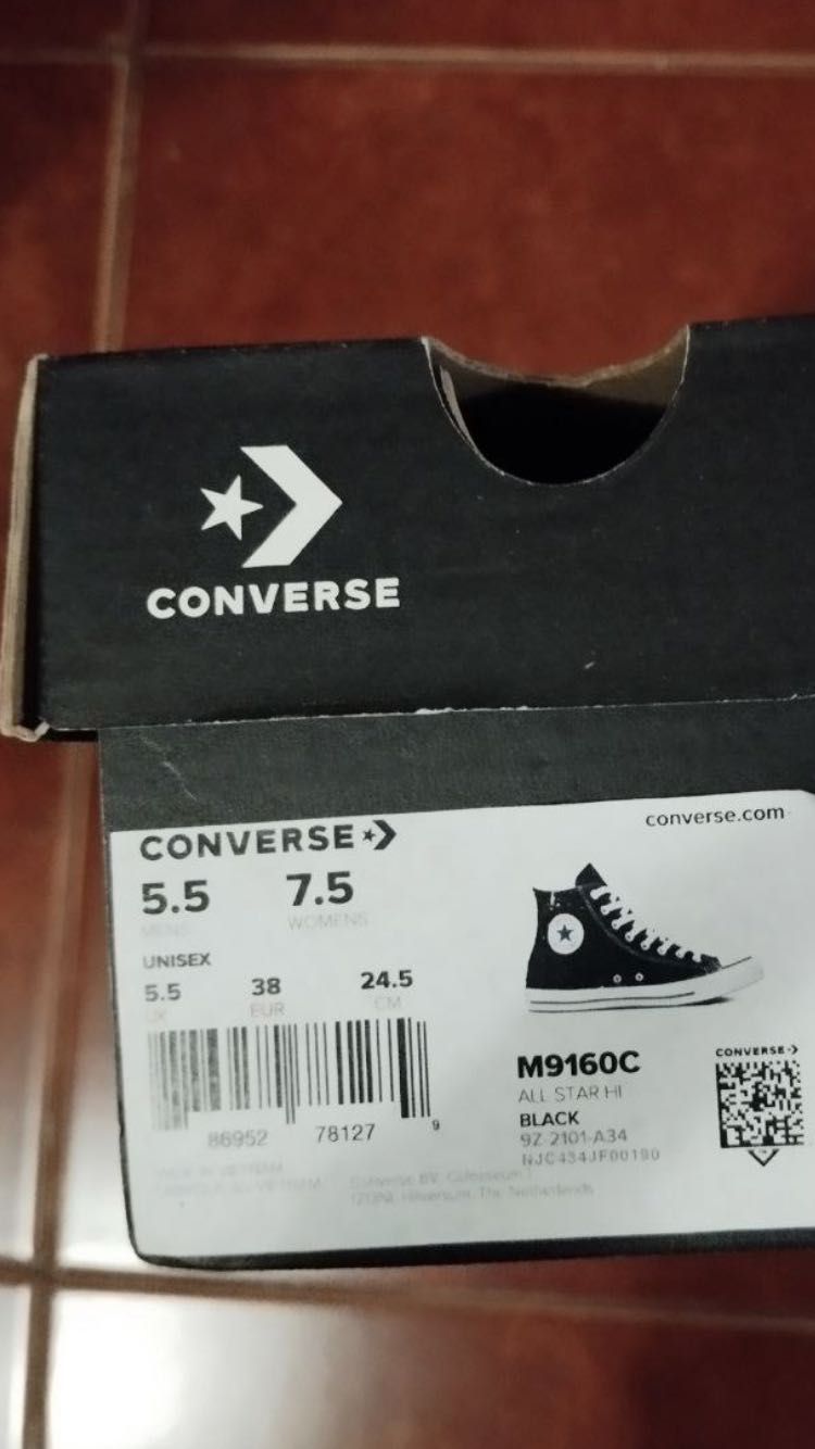 Кеди Converse високі