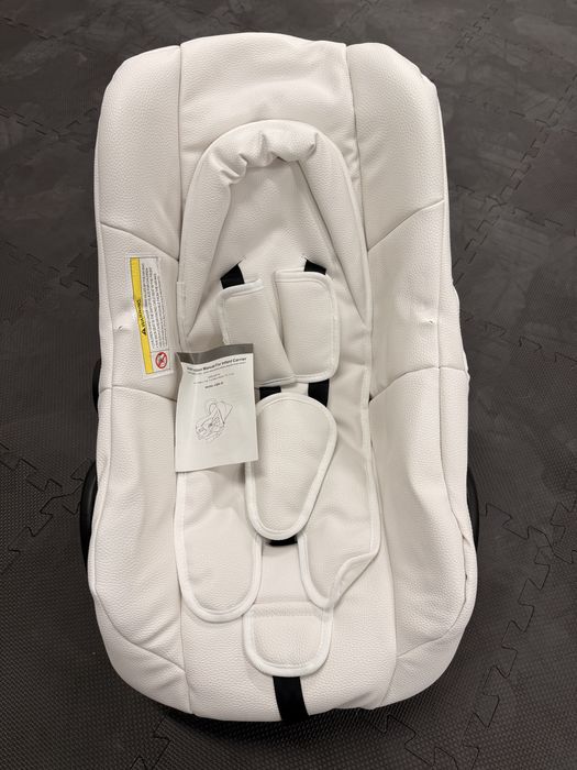 Wózek 3w1 Agape 360* Ekoskóra  bialy lekki