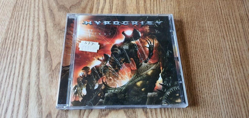 hypocrisy - virus cd + dvd unikat