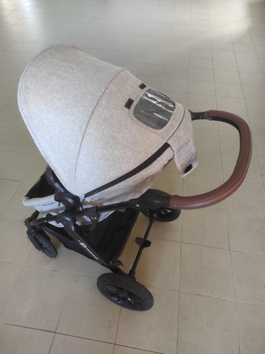 Carrinho+ovo+almofada modelo kinderkraft conjunto completo pouco uso