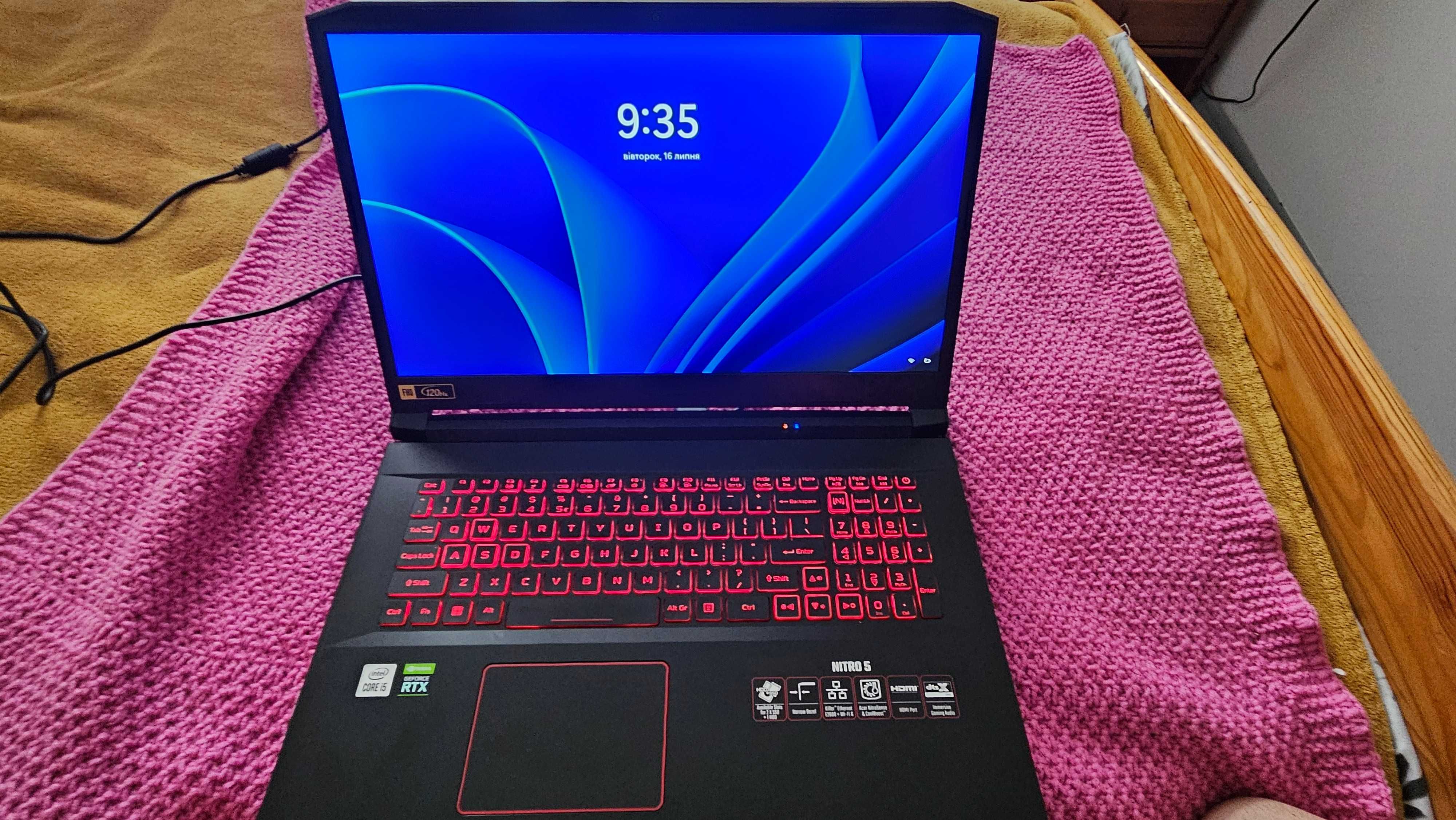 Sprzedam laptopa ACER NITRO 5