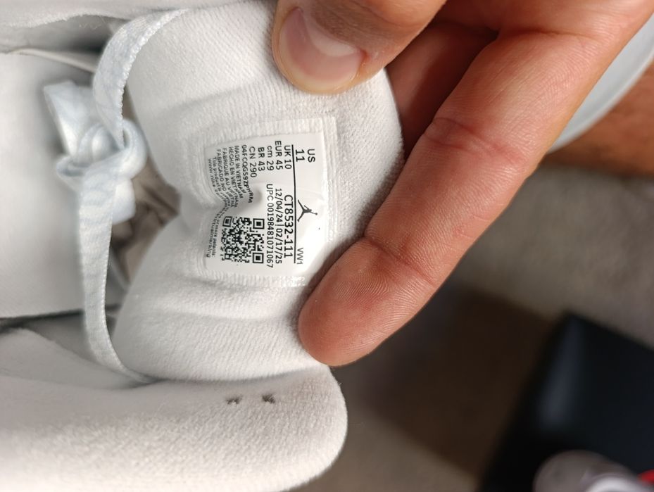Air Jordan 3 Pure Money - tamanho 45