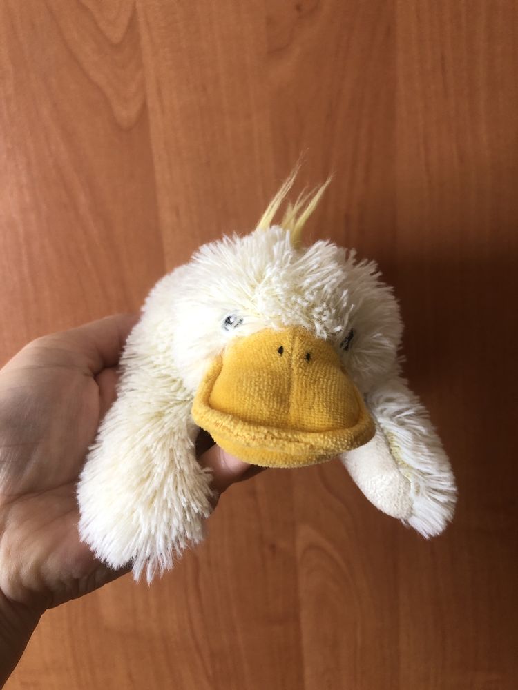 Гуска гусочка гусеня мяка іграшка мягкая игрушка
