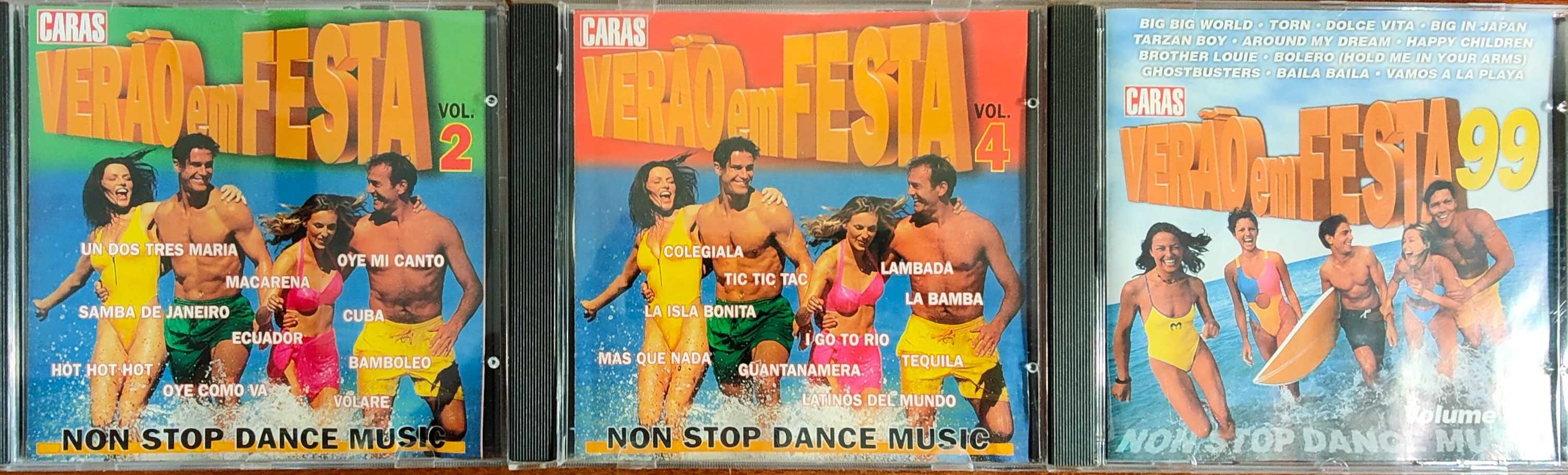 Lote CD 3 Volumes - VERÃO EM FESTA - Vários Artistas