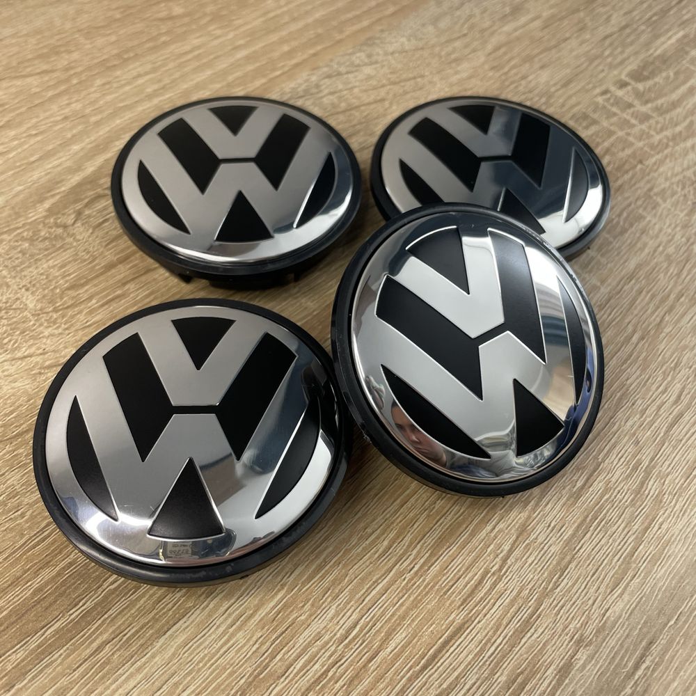 Ковпачки Volkswagen Колпачки в диски Фольксваген VW 65/56 мм 3B7601171
