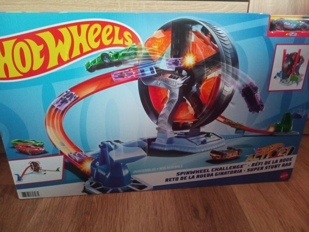 Wyrzutnia Hot wheels opona duża NOWA