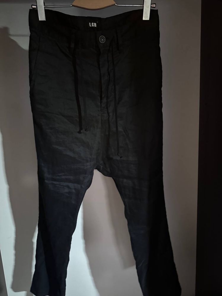 LGB Drop Crotch Lien Sarrouel Pants штаны брюки джинсы