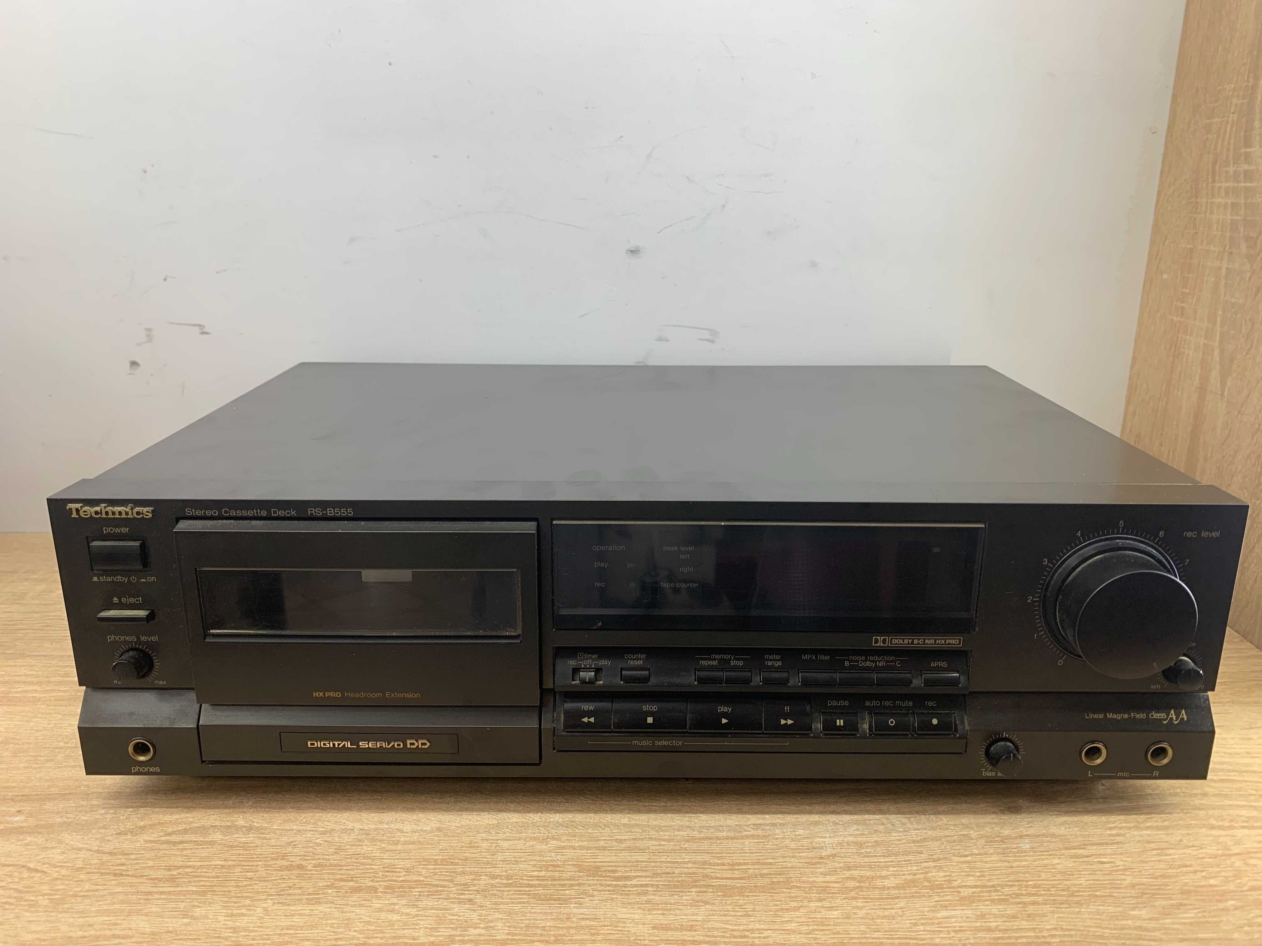 Magnetofon kasetowy Technics RS-B555 |ZADBANY|