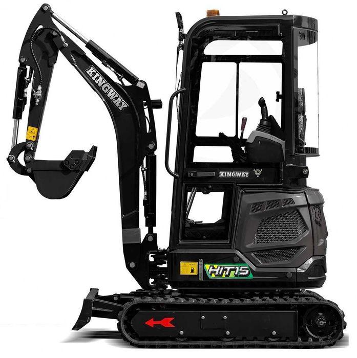 Minikoparka VIP 2 Diesel Podwójna POMPA Hydrauliczna 1800kg