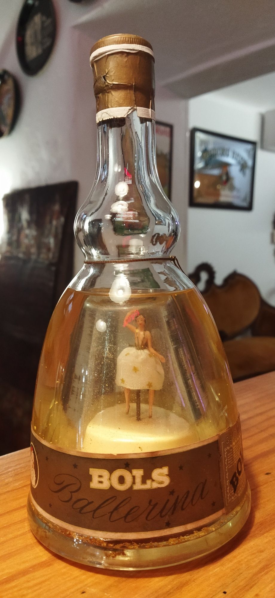 Bols Ballerina Gold antiga e vintage