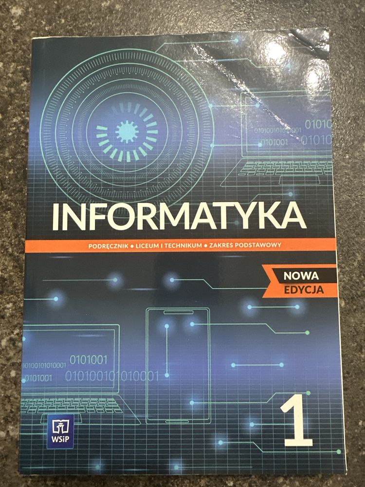 Sprzedam ksiażkę Informatyka 1