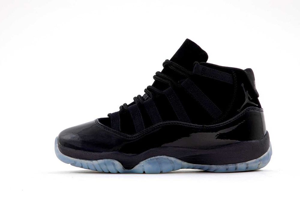 Мужские кроссовки Nike Air Jordan 11 Retro "Black" Размеры 41-45