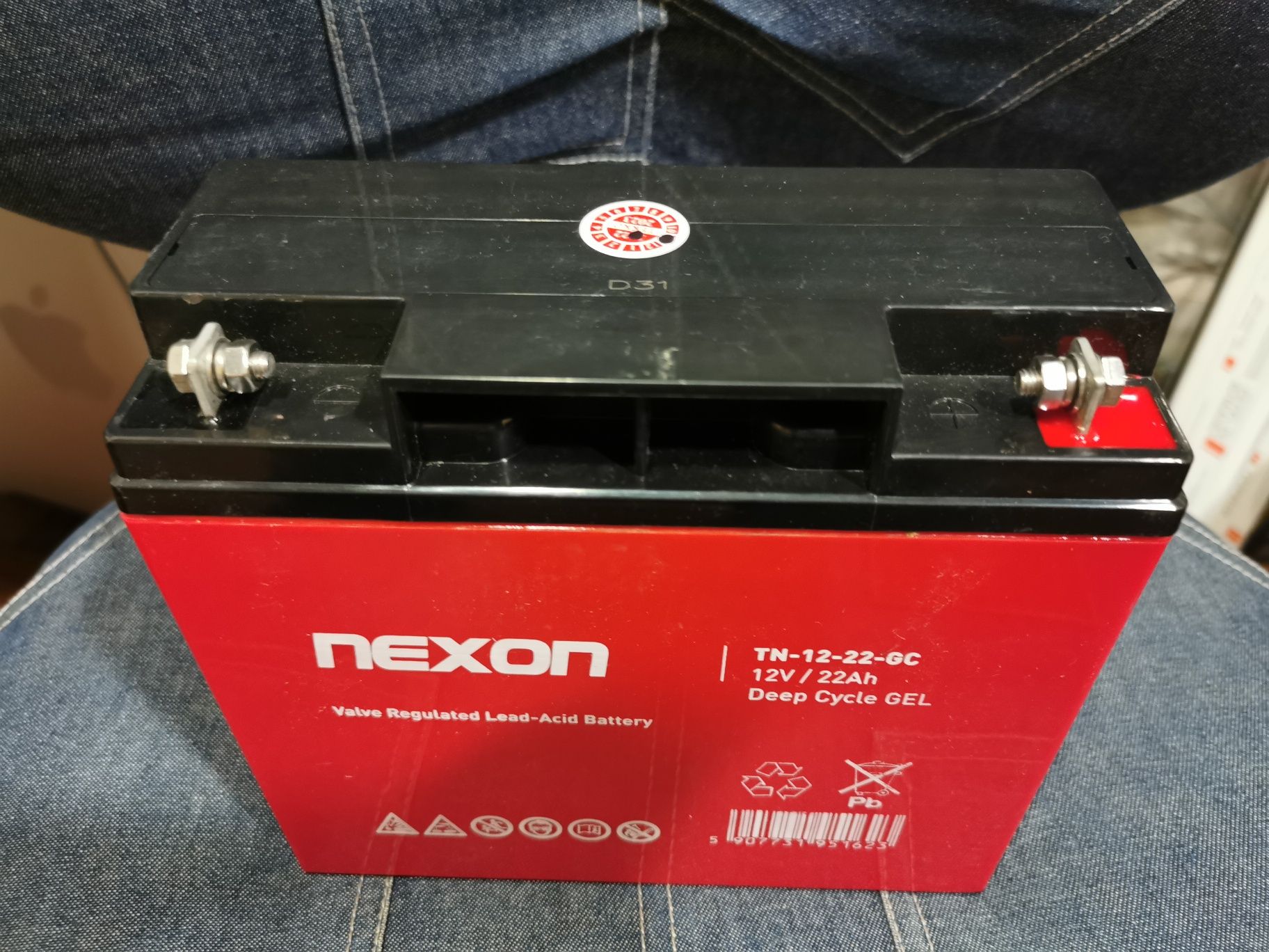 Акумулятор гелевий nexon gel 12v 22ah (розмір 17ah) - 4шт